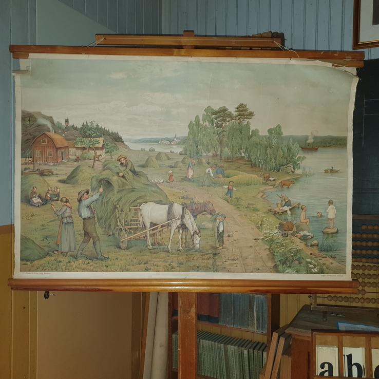 Plansch från bondgård