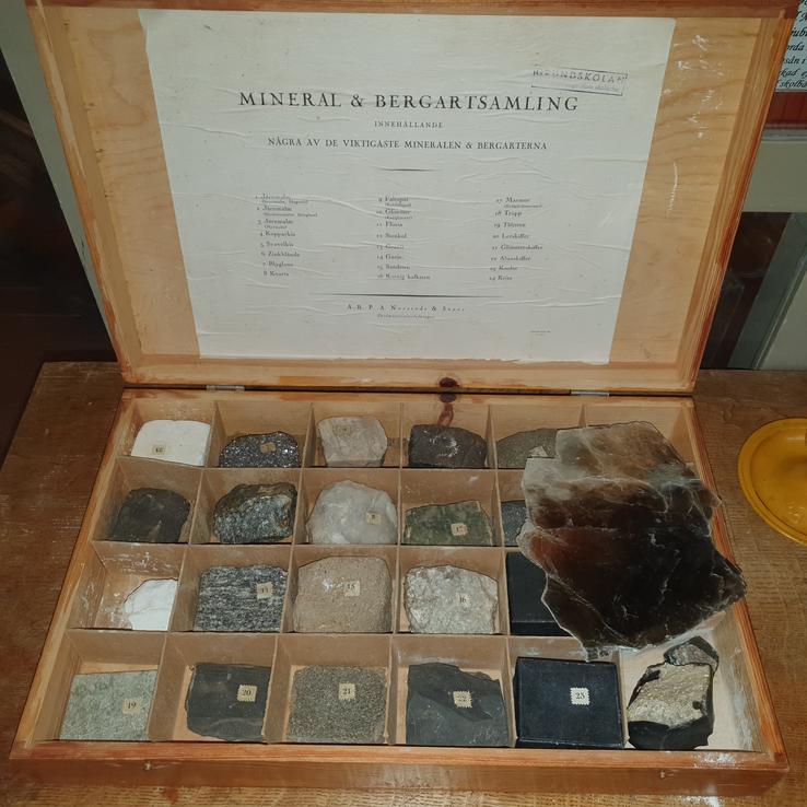 Mineral och bergartsamling
