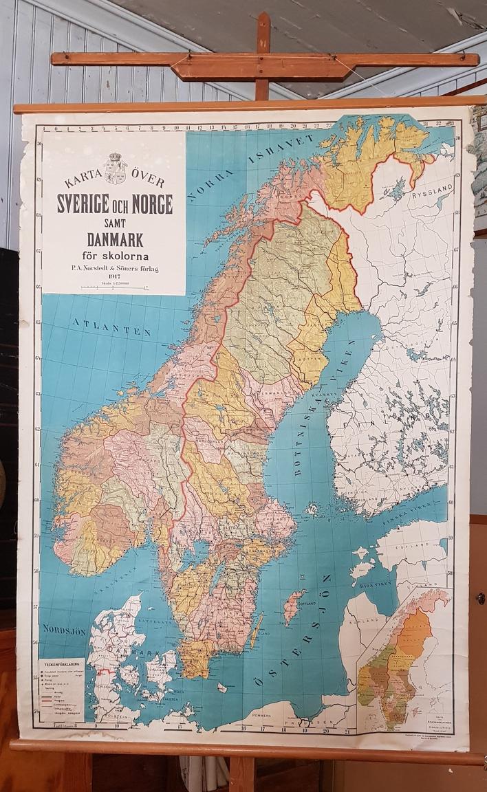 Nordenkarta från 1917